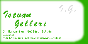 istvan gelleri business card