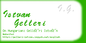 istvan gelleri business card